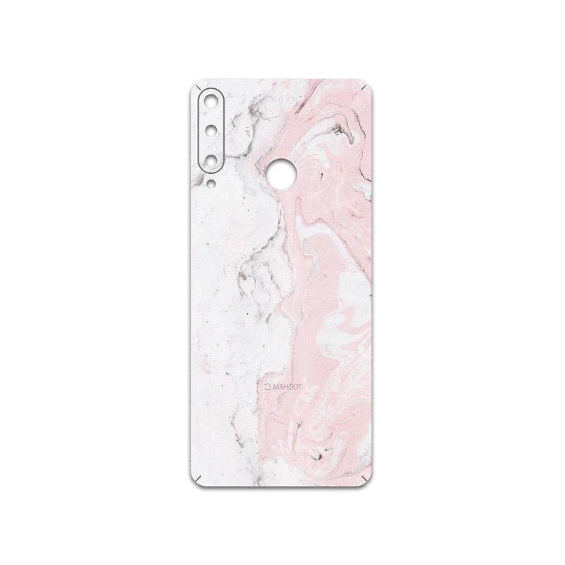 برچسب پوششی ماهوت مدل Blanco-Pink-Marble مناسب برای گوشی موبایل هوآوی Y6p