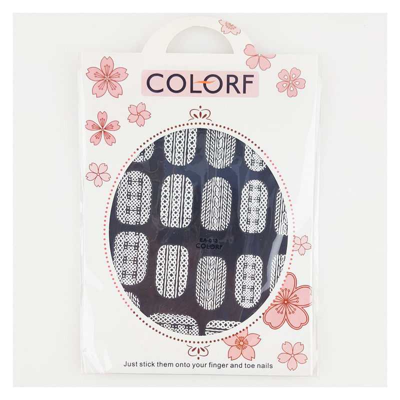 برچسب ناخن مدل 013