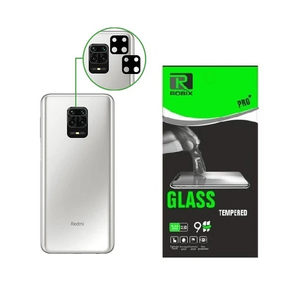محافظ لنز دوربین روبیکس مدل FLZ-Note9S مناسب برای گوشی موبایل شیائومی Redmi Note 9S بسته 2 عددی