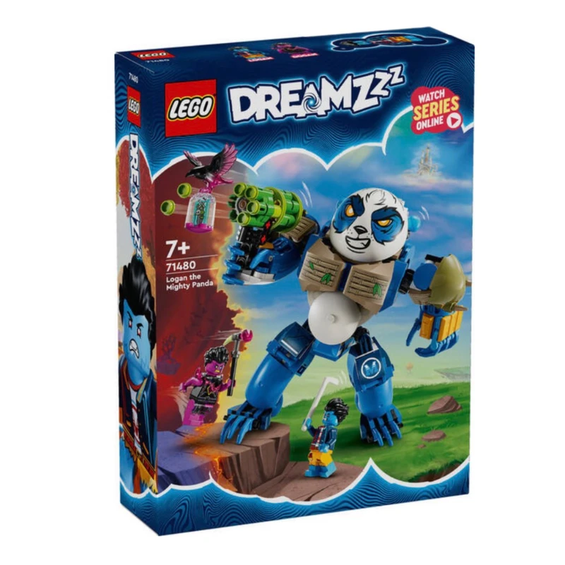 لگو 342 تکه سری DREAMZzz مدل Logan the Mighty Panda کد 71480