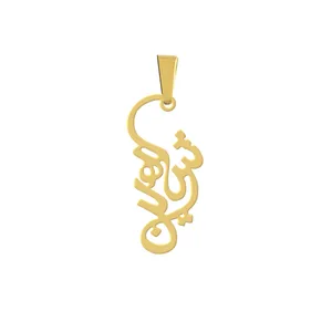 آویز گردنبند هایکا مدل اسم شاهین کد a.h280