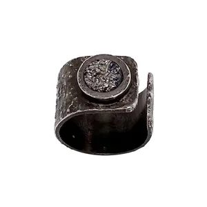 انگشتر نقره زنانه مدل BH Adjustable Ring - Ocean