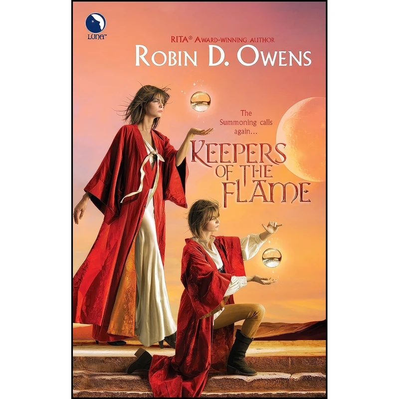 کتاب Keepers of the Flame  اثر Robin D. Owens انتشارات Luna
