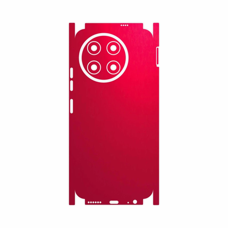 برچسب پوششی ماهوت مدل Matte-Warm-Red-FullSkin مناسب برای گوشی موبایل تکنو Spark 30 Pro