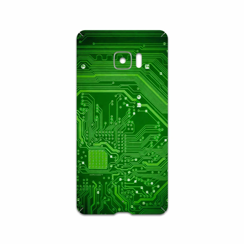 برچسب پوششی ماهوت مدل Green Printed Circuit Board مناسب برای گوشی موبایل اچ تی سی U Ultra