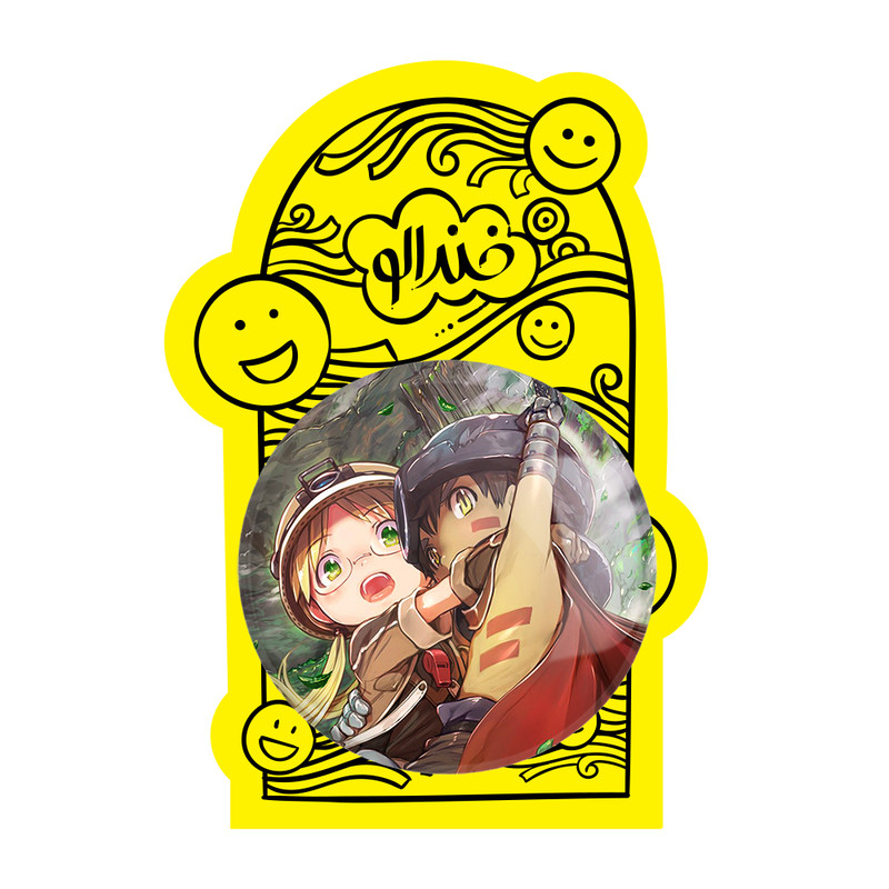 آینه جیبی خندالو طرح ریگ و ریکو انیمه ساخته شده در پرتگاه Made in Abyss مدل تاشو کد 22086 آینه جیبی خندالو طرح ریگ و ریکو انیمه ساخته شده در پرتگاه Made in Abyss مدل تاشو کد 22086