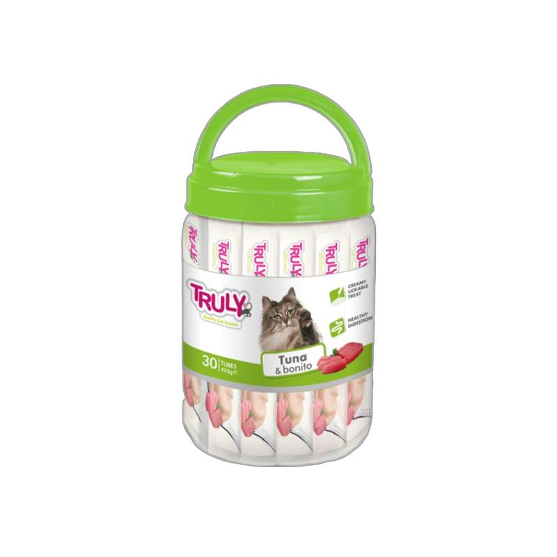 بستنی گربه ترولی مدل tuna & bonito 30 مجموعه 30 عددی
