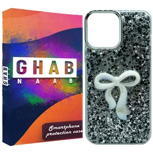 کاور قاب ناب مدل اکلیلی دخترانه طرح پاپیون مناسب برای گوشی موبایل اپل IPhone 14 Pro Max