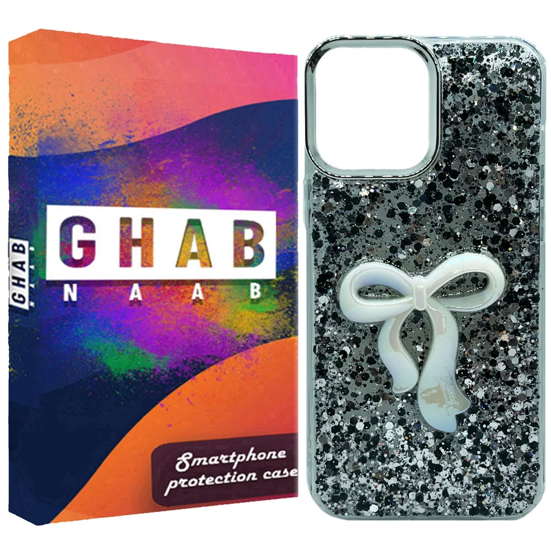 کاور قاب ناب مدل اکلیلی دخترانه طرح پاپیون مناسب برای گوشی موبایل اپل IPhone 14 Pro Max