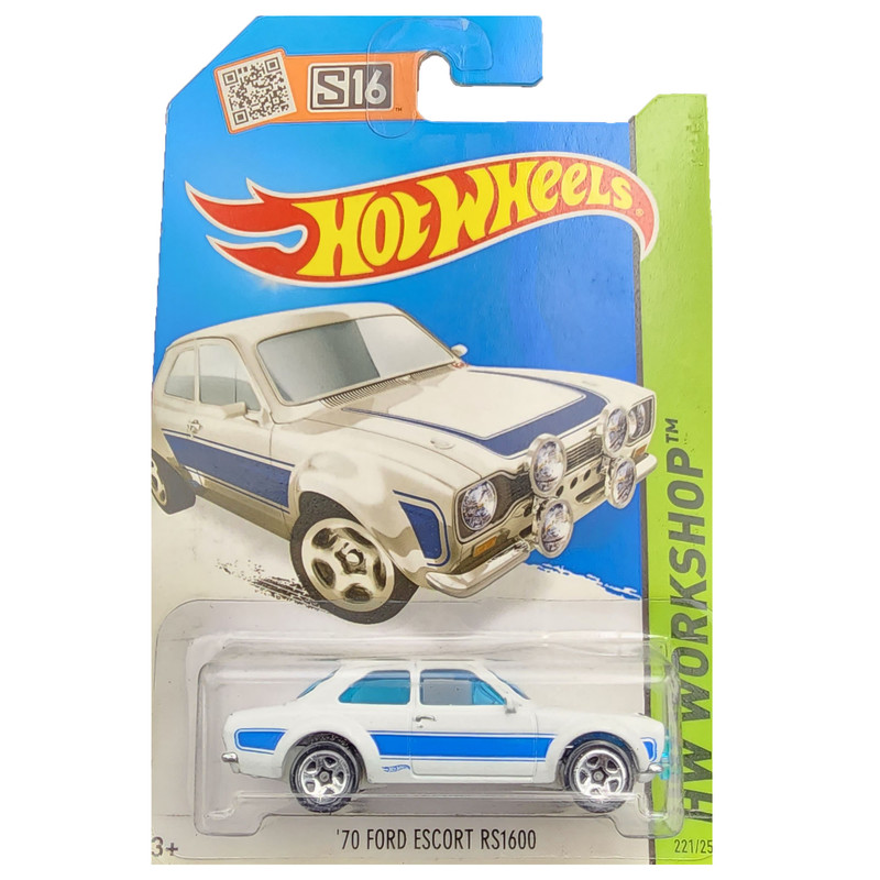 ماکت ماشین هات ویلز مدل 70 FORD ESCORT RS 1600