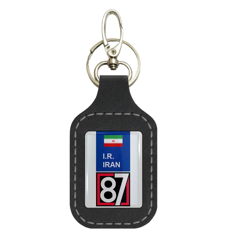 جاسوئیچی خودرو مدل SRN009 طرح پلاک زنجان کد 6 - 87