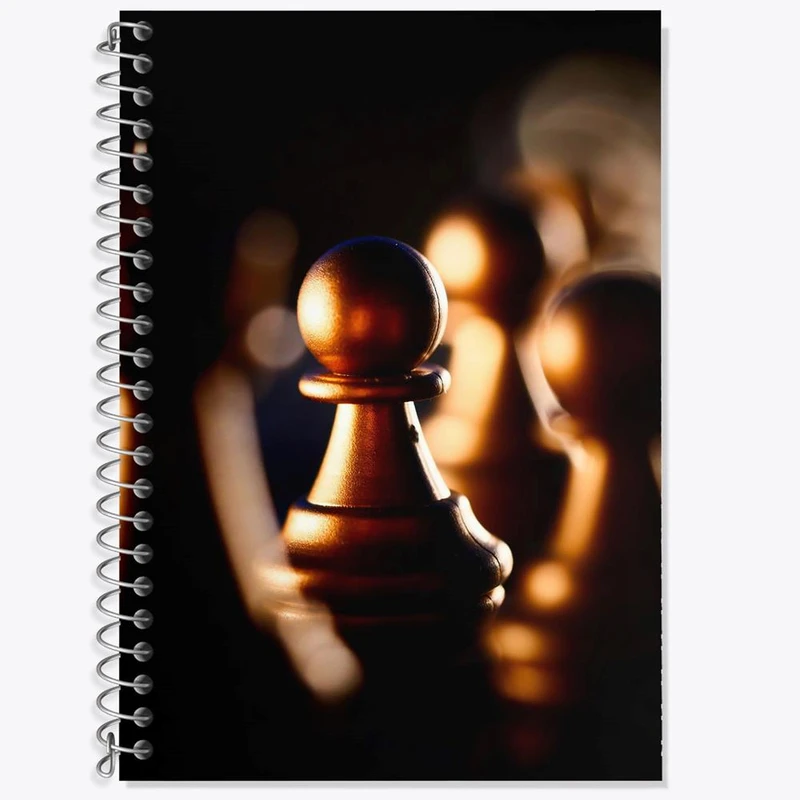 دفتر لغت 50 برگ خندالو مدل شطرنج کد 29254