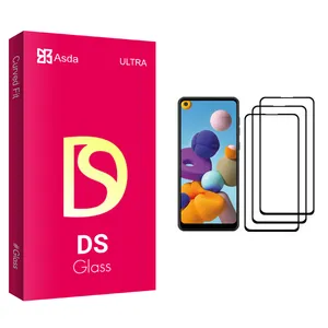 Asda DS glass Screen Protector For Samsung Galaxy A21 Pack Of 3