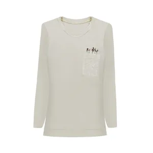 بلوز آستین بلند زنانه مدل WB1111-051