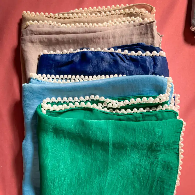 روسری زنانه مدل مروارید