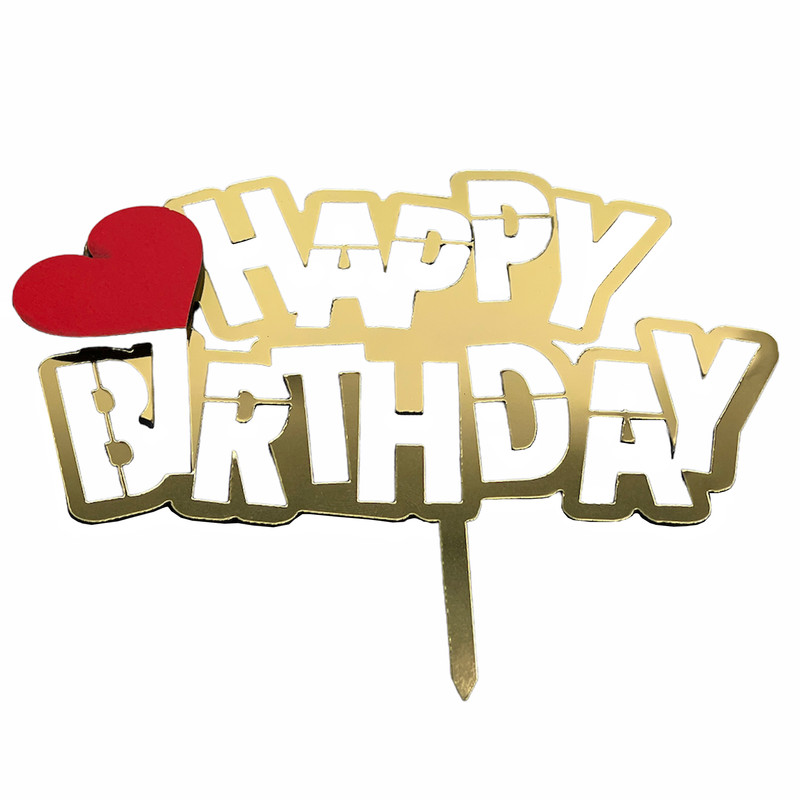 تاپر کیک تولد مدل Happy birthday-6