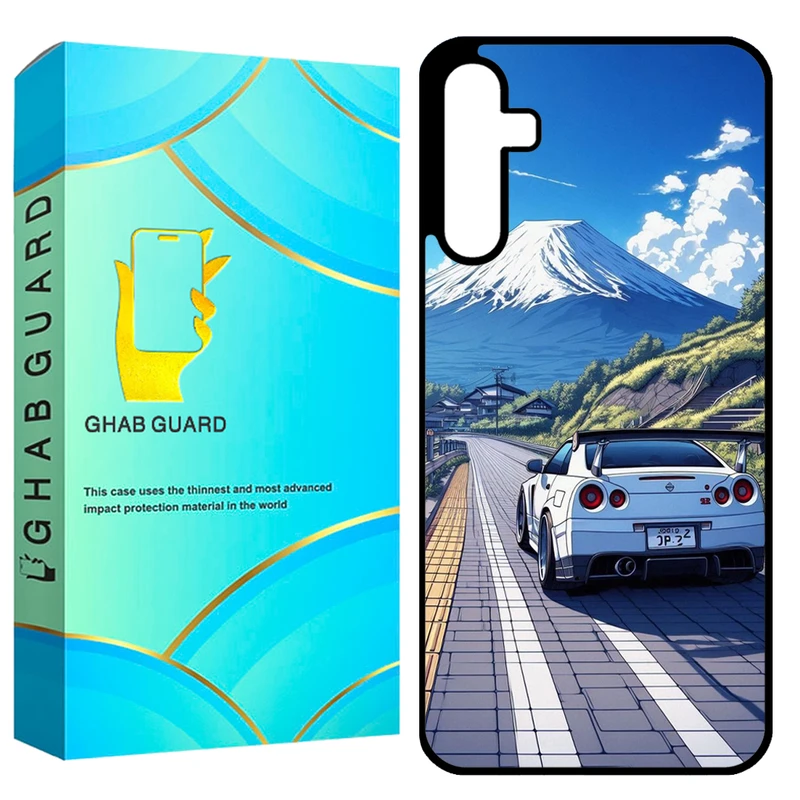 کاور قاب گارد طرح ماشین مدل GCHPA35 مناسب برای گوشی موبایل سامسونگ Galaxy A35 5G