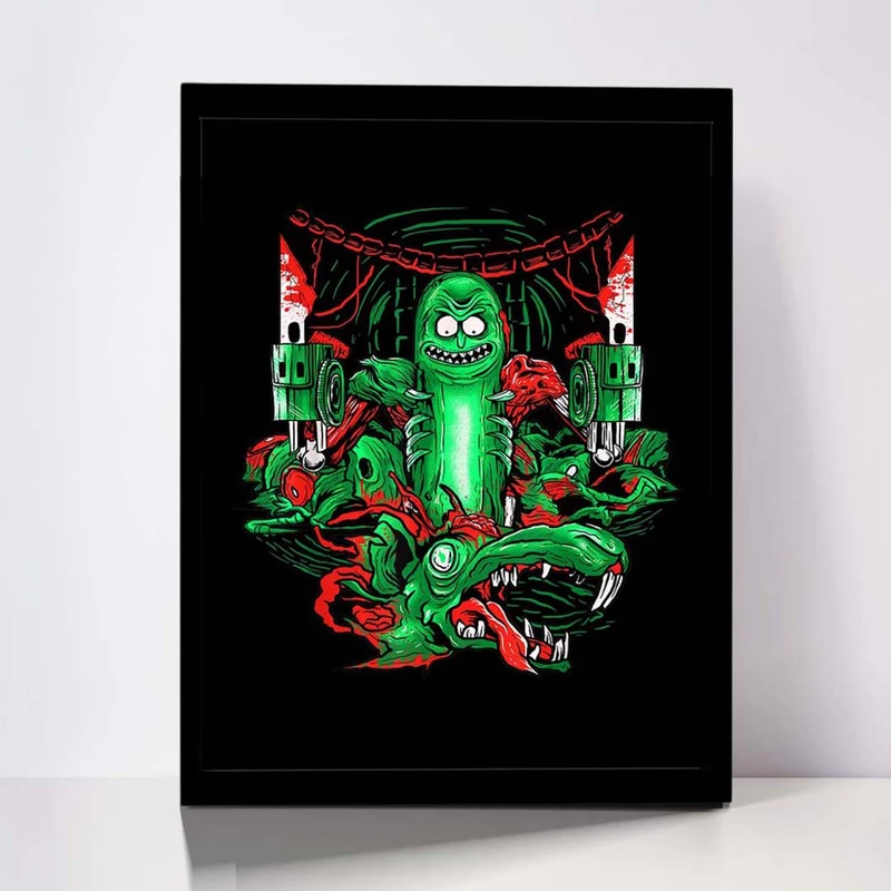 تابلو مدل Rick & Morty کد F-1059