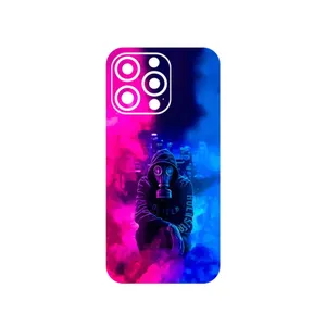 MAHOOT Smoke Rainbow Digital Art 2 Cover Sticker for Apple iPhone 13 Pro Max