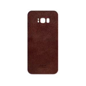 MAHOOT Natural-Leather Cover Sticker for Samsung Galaxy S8 Plus