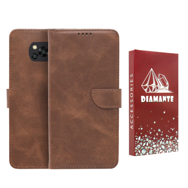 کیف کلاسوری دیامانته مدل Bers Ros مناسب برای گوشی موبایل شیائومی Poco X3 Pro /X3 NFC