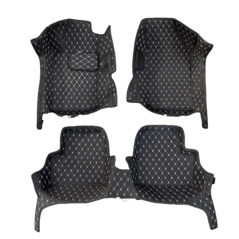 کفپوش خودرو پنج‌بعدی مدل گلدوزی مناسب برای پژو 207