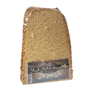 نان قندی شیرمال گندم و جو طلایه داران نان - 500 گرم