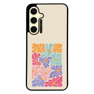 AKAM AMC-WSGS24FE-FLOWERS-18 Cover For Samsung Galaxy S24 FE