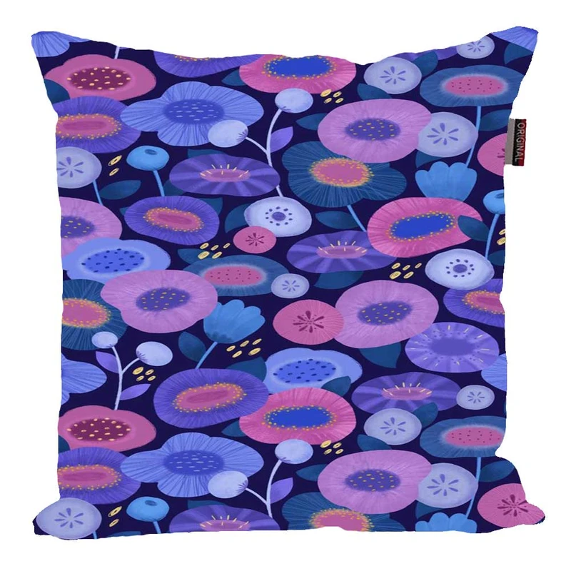 کوسن پاد آفرین مدل فانتزی گل گلی کد 02307