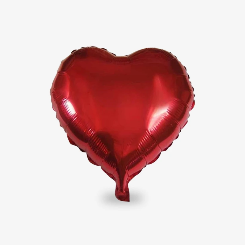 بادکنک فویلی مدل Heart سایز 120