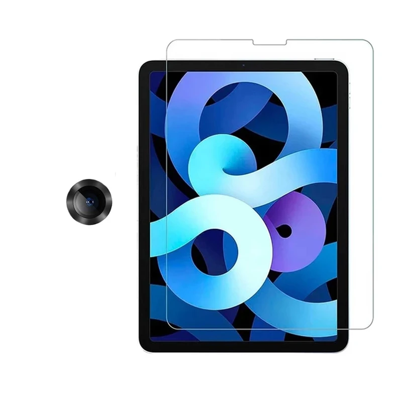 محافظ صفحه نمایش مدل Redmi مناسب برای تبلت اپل iPad Air 5th generation Wi-Fi به همراه محافظ لنز دوربین