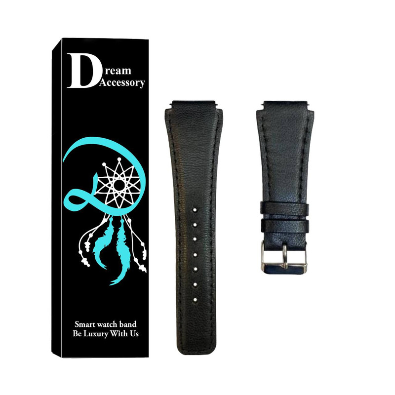 بند دریم مدل Leather style مناسب برای ساعت هوشمند ریلمی Watch S