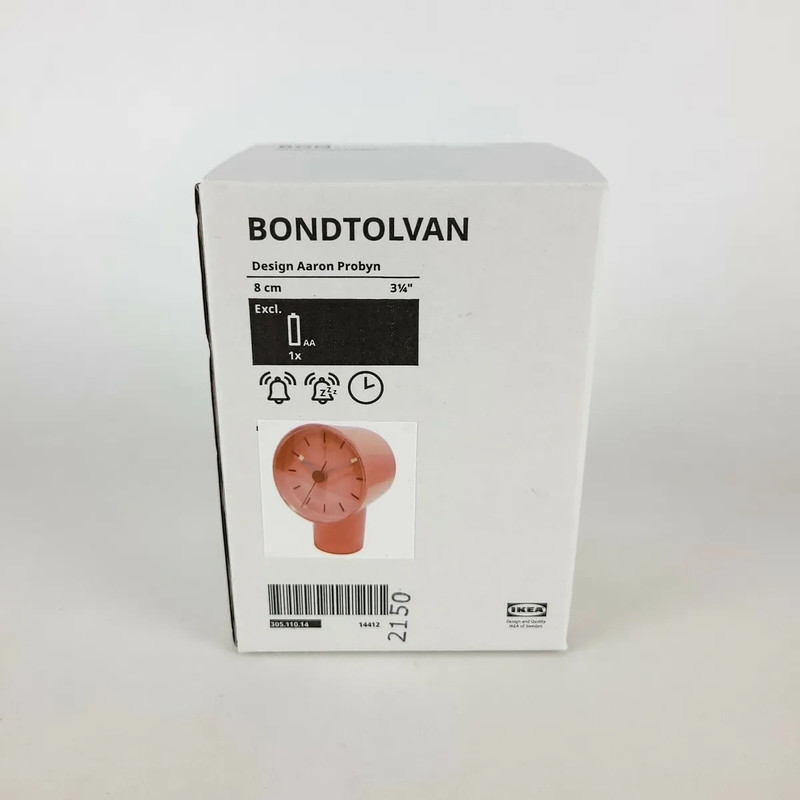 ساعت رومیزی ایکیا مدل BONDTOLVAN