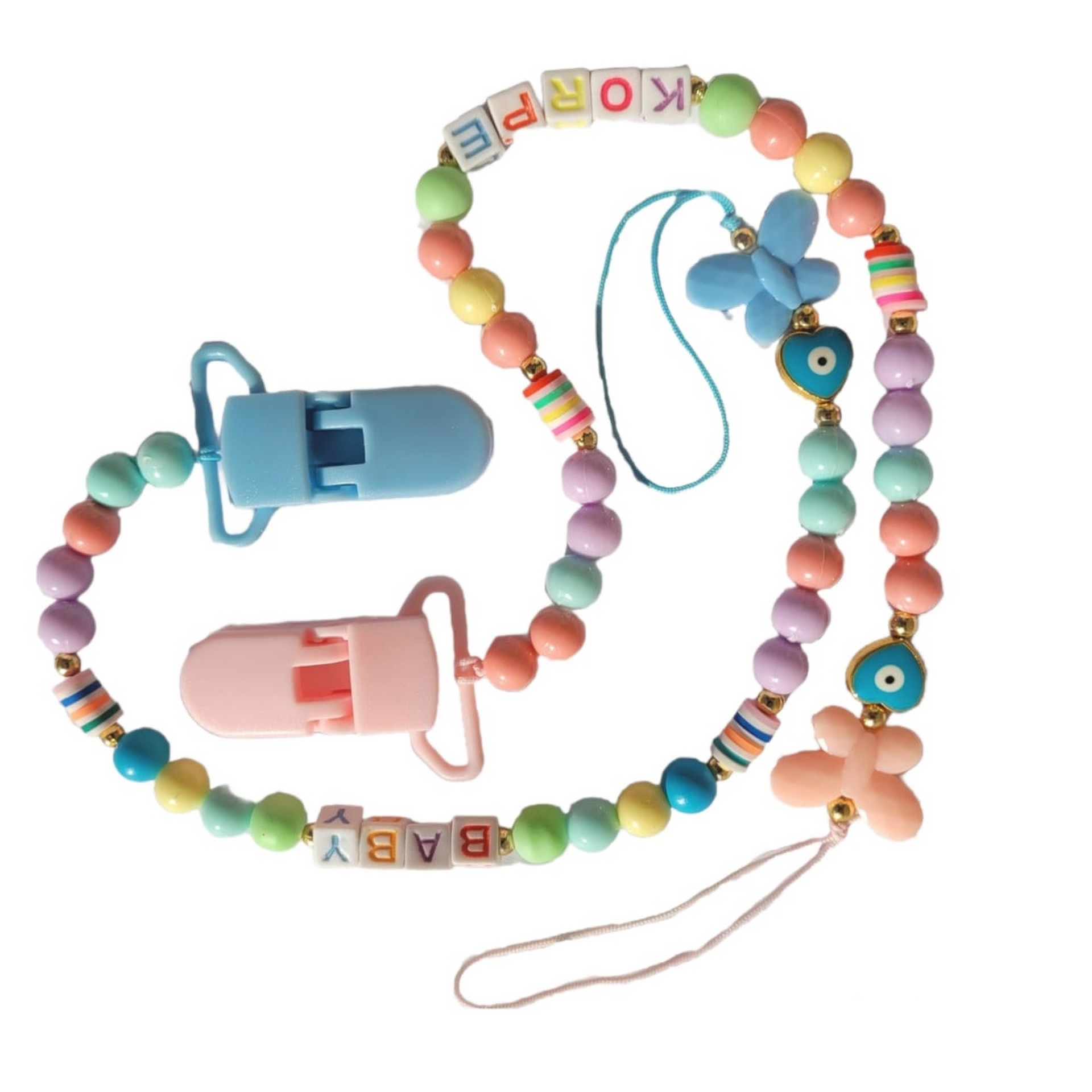 زنجیر پستانک مدل baby