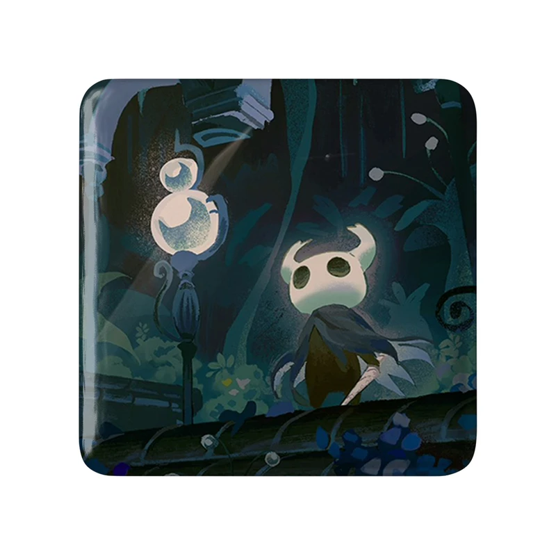 پیکسل خندالو طرح بازی هالو نایت (Hollow Knight) مدل مربعی کد 33001