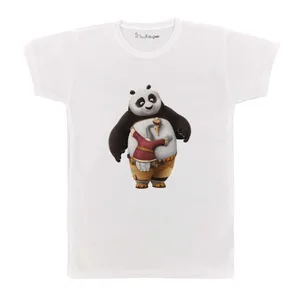 تی شرت بچگانه پرمانه طرح پاندای کونگ فو کار کد pmt.4564