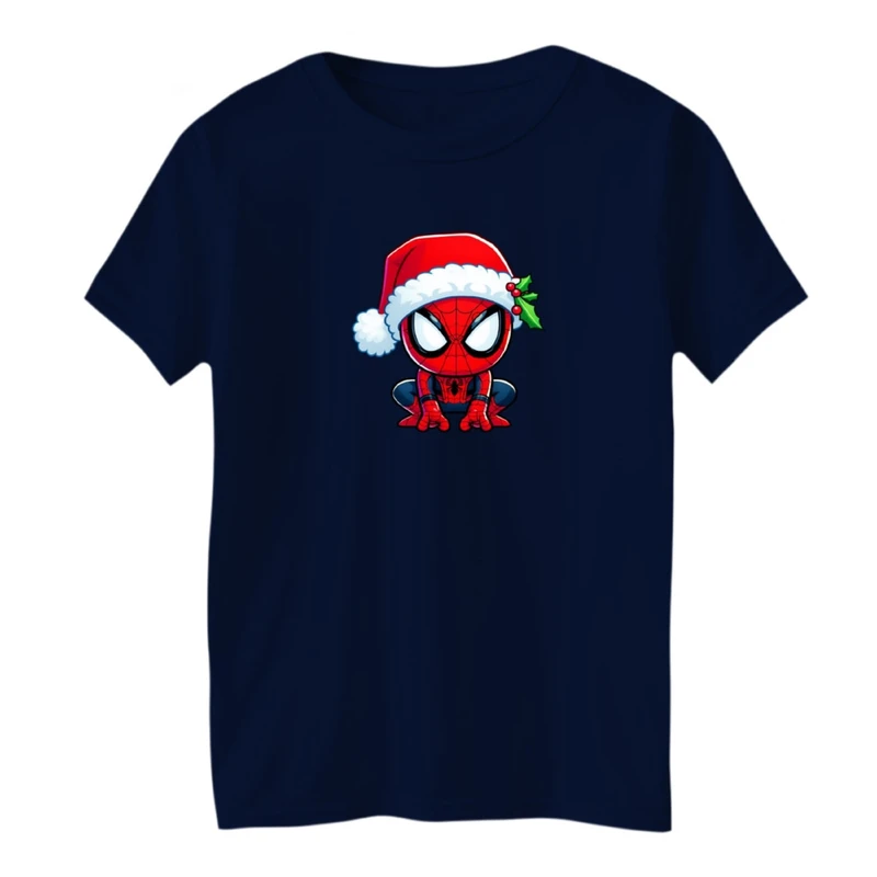 تی شرت آستین کوتاه بچگانه مدل کریسمسی کد 01