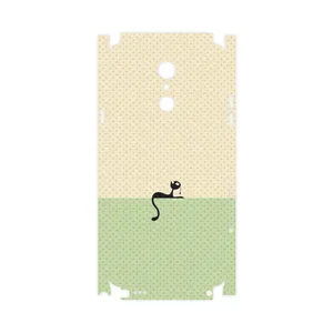MAHOOT Minimal Internet Cat Icon-FullSkin Cover Sticker for LG Q Stylus