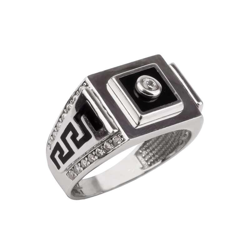 انگشتر نقره مردانه مدل 21287