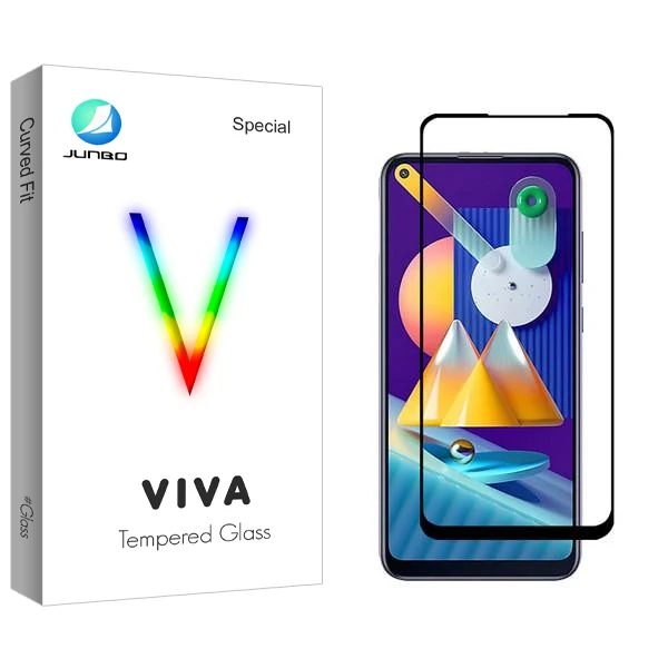 محافظ صفحه نمایش سرامیکی جانبو مدل Viva مناسب برای گوشی موبایل سامسونگ Galaxy M11