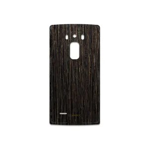 MAHOOT Dark-Gold-Stripes-Wood Cover Sticker for LG G Flex 2