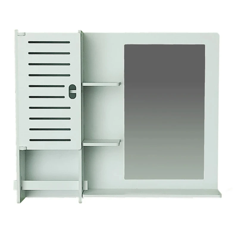 ست آینه و باکس سرویس بهداشتی خونه خاص مدل چپ سایز 56*46 سانتی متر