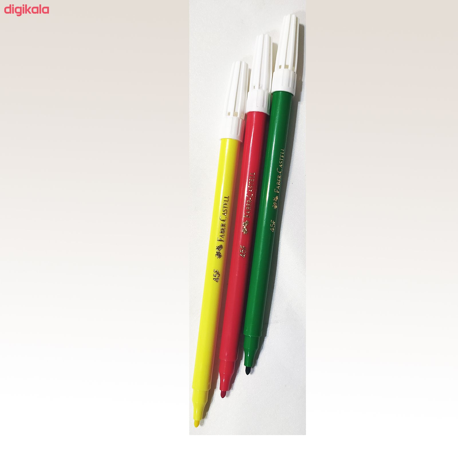 ماژیک رنگ آمیزی 30 رنگ فابرکاستل مدل rainbow کد 45F main 1 2