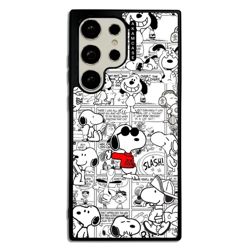 کاور آکام مدل AMC-WSGS23U-SNOOPY-26 مناسب برای گوشی موبایل سامسونگ Galaxy S23 Ultra