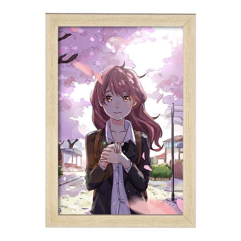 تابلو خندالو مدل شوکو نیشیمیا انیمه سایلنت ویس A Silent Voice  کد 15787