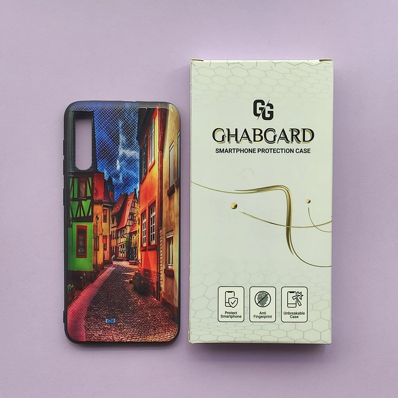 کاور قاب گارد مدل دور ژله ای فانتزی مناسب برای گوشی موبایل سامسونگ Galaxy A50 / A50S / A30S