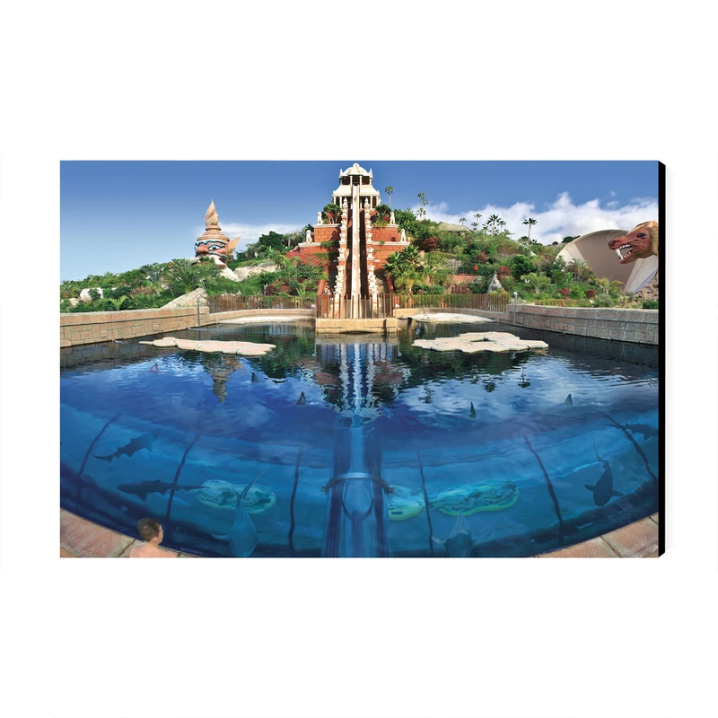 تابلو شاسی عرش طرح گردشگری اسپانیا مدل پارک سیام کد As6470