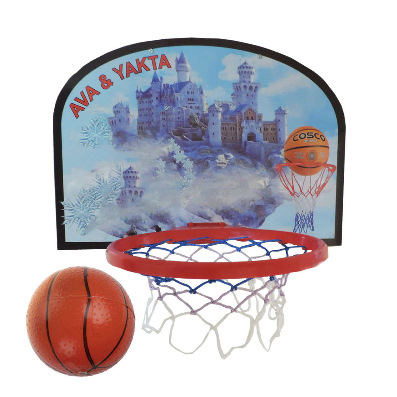 اسباب بازی بسکتبال مدل قصر یخی به همراه توپ