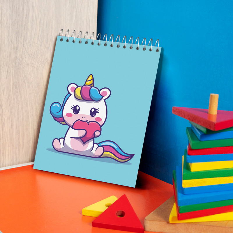 دفترچه یادداشت کایرا طرح یونیکورن 3