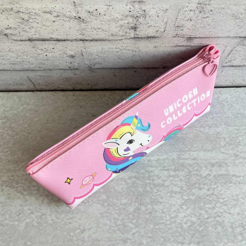 جامدادی مدل تک زیپ طرح یونیکورن کد 538